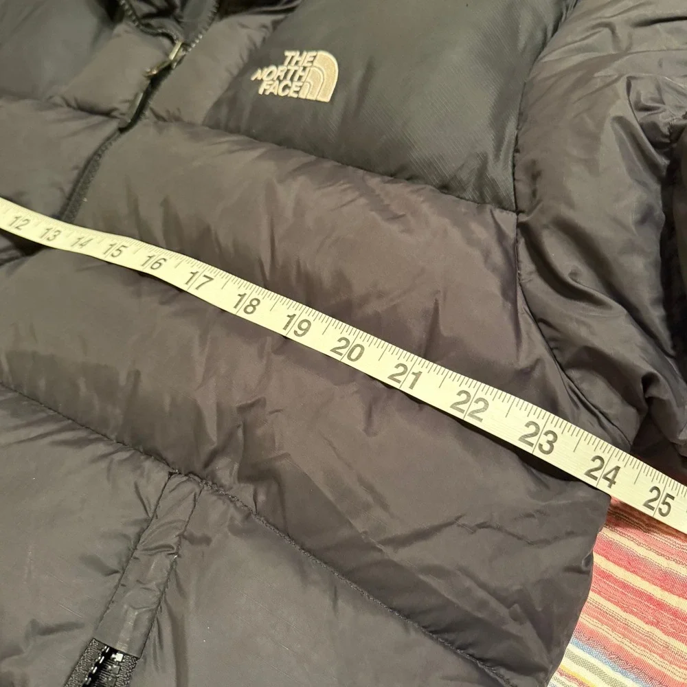 The North Face 700 Fill Down Puffer Jacket Black Mens L G Insulated